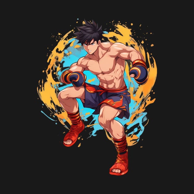 Muay Thai Fighter by animegirlnft