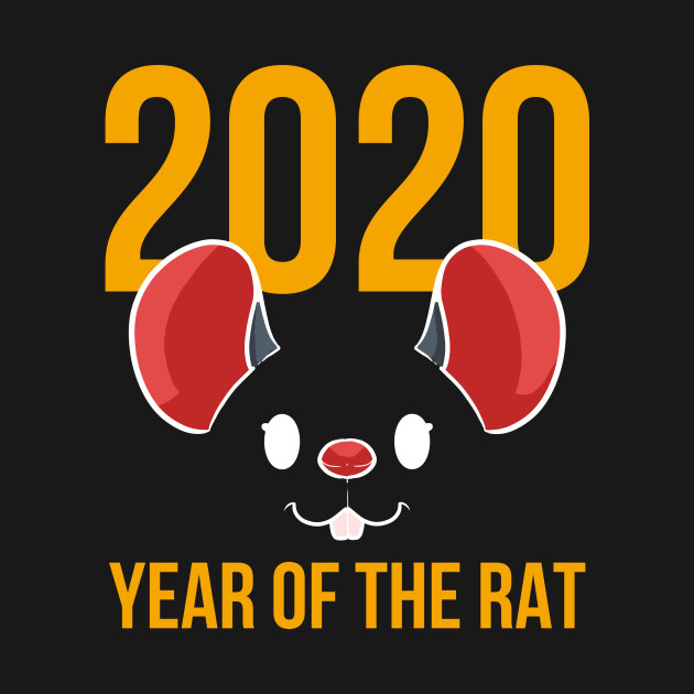 Chinese New Year 2020 Rat Zodiac Rodent Animal by amango