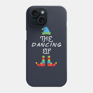 The Dancing Elf Matching Family Group Christmas Party Phone Case