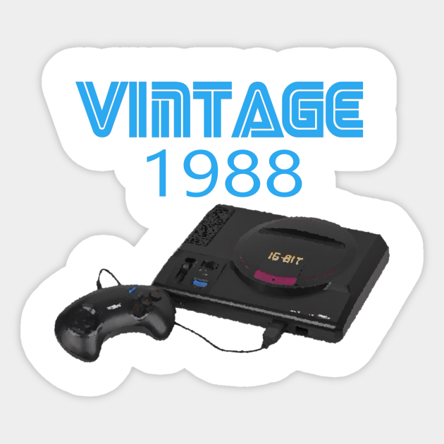 Vintage 1988 - Sega Megadrive