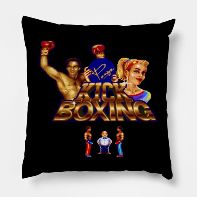 Panza Kick Boxing Pillow by iloveamiga