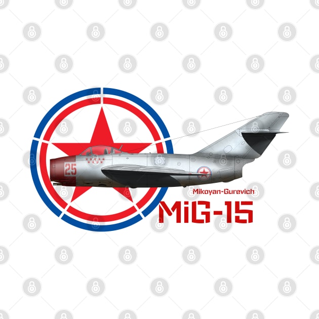 Mikoyen-Gurevich MiG-15 (North Korea) by BearCaveDesigns