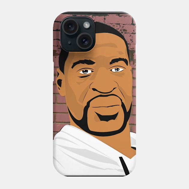 rest in peace - george floyd Phone Case by BaronBoutiquesStore