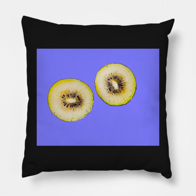 Kiwi friends no. 3 Pillow by asanaworld