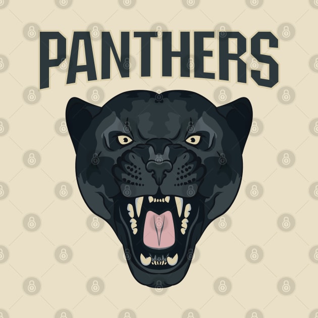 Panthers head by Mako Design 