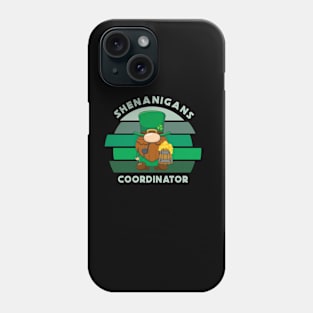 Shenanigans Coordinator Funny Teacher St Patrick's Day Gift Classic Phone Case