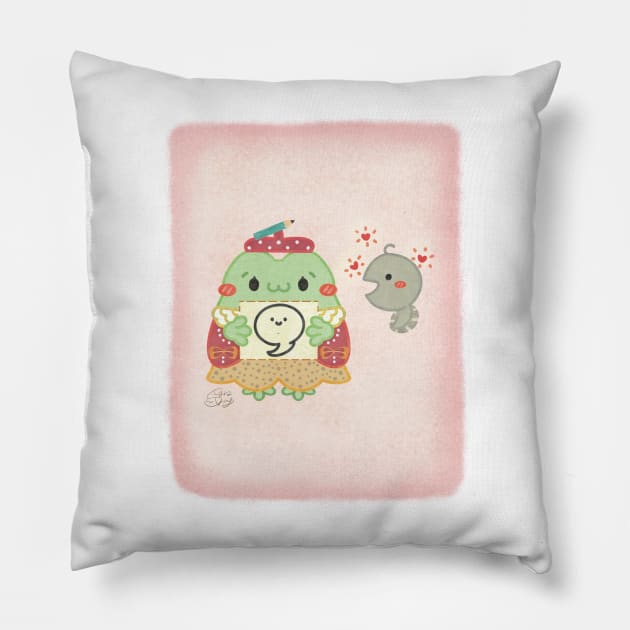 I Drew You! Pillow by Sara Spring