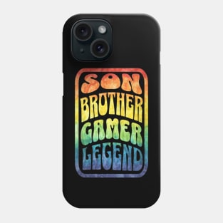 Son Brother Gamer Legend Phone Case