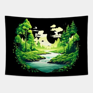 Nature-inspired poly design Tapestry