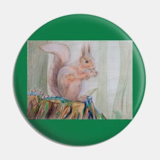 Squirrel Pin