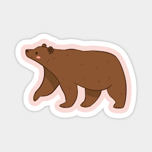 Cute grizzly bear Magnet