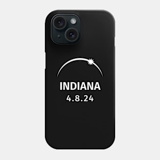 4.8.2024 Solar Eclipse Indiana Phone Case