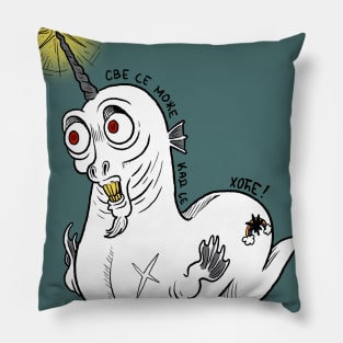 HardCore Unicorn Pillow