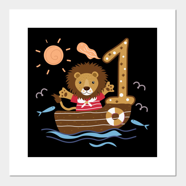 First 1 Birthday Toddler Girl Daughter Niece Lion Cute Sweet One Year Old Mug Sticker Gifts Ideas First Birthday Girl Posters And Art Prints Teepublic Uk