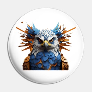 Embrace the Falcon Spirit Sticker Pin