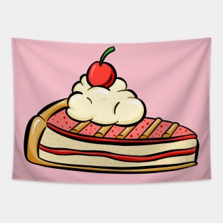 Cherry Sweet Pie Cake And Cream Tapestry