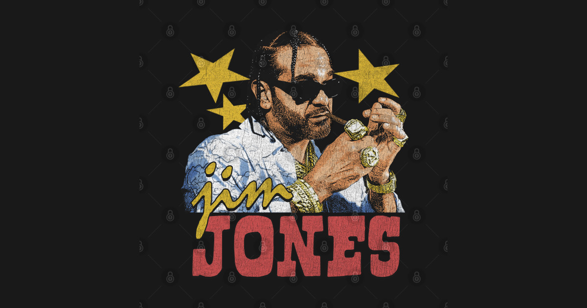 Jim Jones Rapper Retro - Jim Jones - T-Shirt | TeePublic