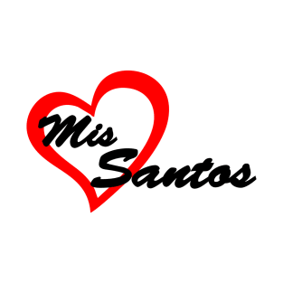 Heart Mis Santos T-Shirt