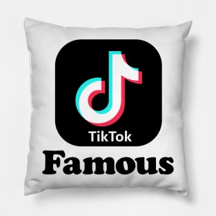 FAMOUS TIK TOK INFLUENCER INSTAGRAM SOCIAL MEDIA SHIRT Pillow