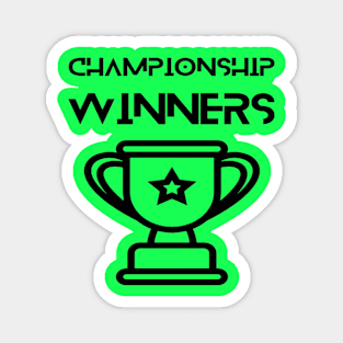 Sports - Championship Winners Magnet