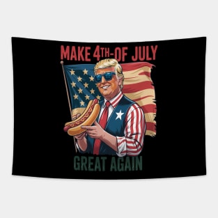 Make 4th Of July Great Again American 4th Of July Tapestry