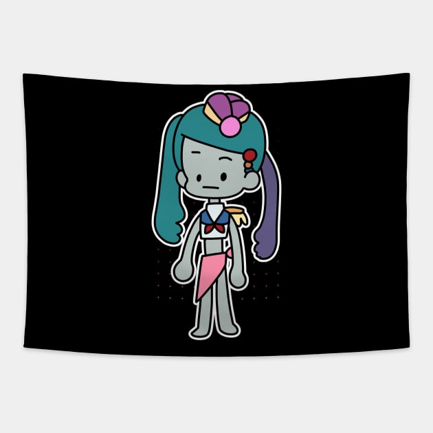 Space sailor Tapestry by spacemandu