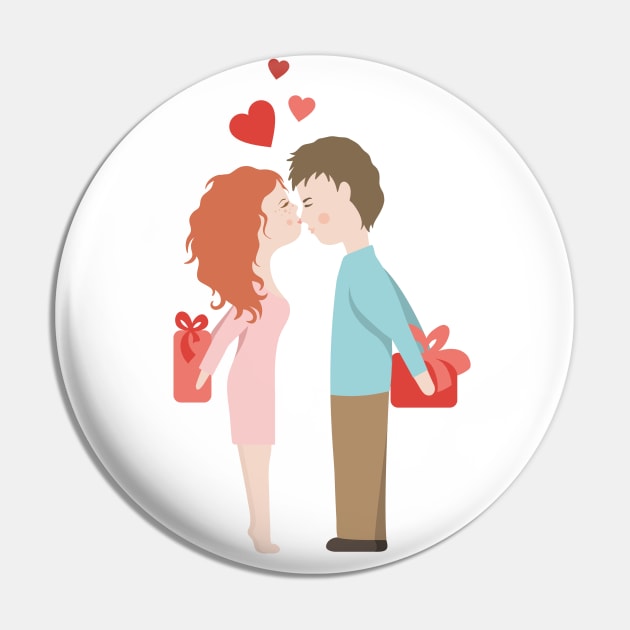 Lovers Pin by CatyArte