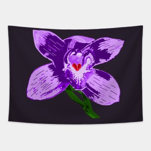 Orchid colored Orchid Tapestry