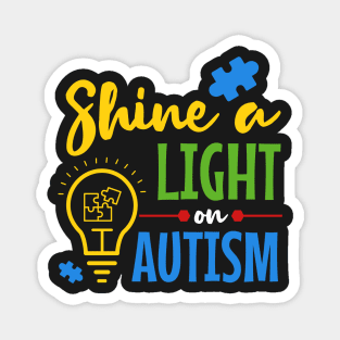 Shine a Light on Autism Magnet