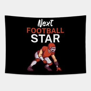 Next football star Tapestry