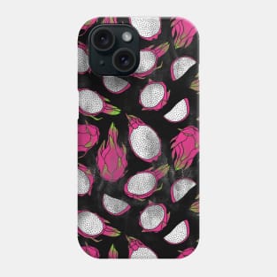 Black Dragon Fruit Phone Case