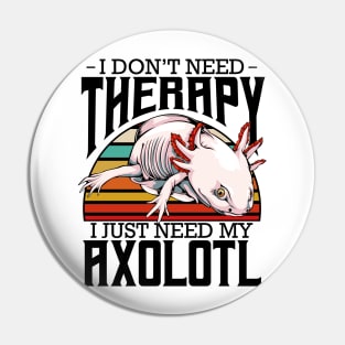 Axolotl Pin