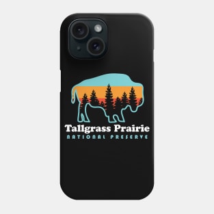 Tallgrass Prairie National Preserve Bison Kansas Phone Case