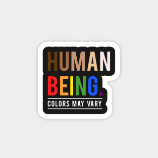 Human beings, colors may vary Magnet