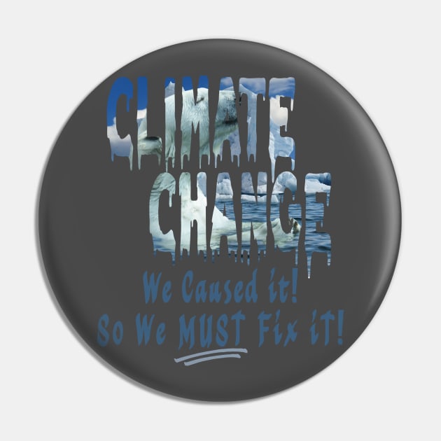 Fix Climate Changes Now Pin by taana2017