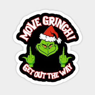 Move Grinch! Magnet