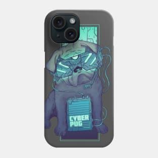 Cyber Pug Phone Case