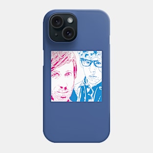 Ltll blck sbmrns outline Phone Case