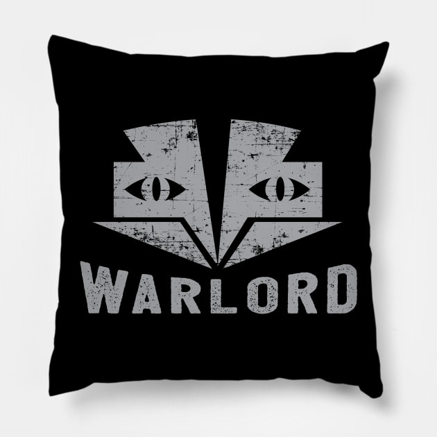 Dark and Mysterious Warlord Pillow by jazzworldquest