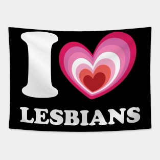 I love Lesbians Tapestry