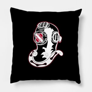 Retro Dive Helmet Pillow