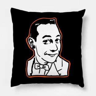 Paul reubens//Retro for fans Pillow