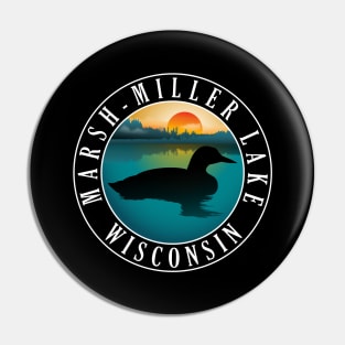 Marsh-Miller Lake Wisconsin Loon Pin