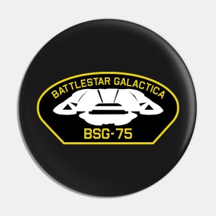 Battlestar Galactica Patch Pin