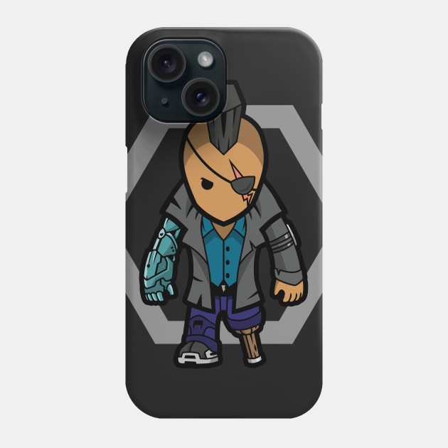 Blitz - Peg Leg Pawn Phone Case by Blitzkriegsler