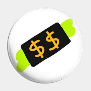 dollar design Pin