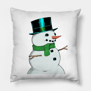 Frosty The Snowman Pillow