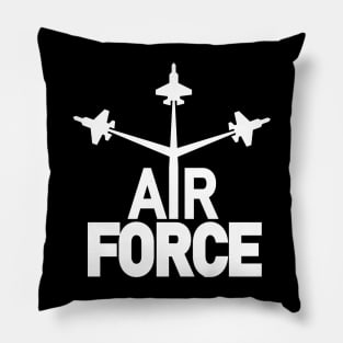 Air Force Military White Design Pillow