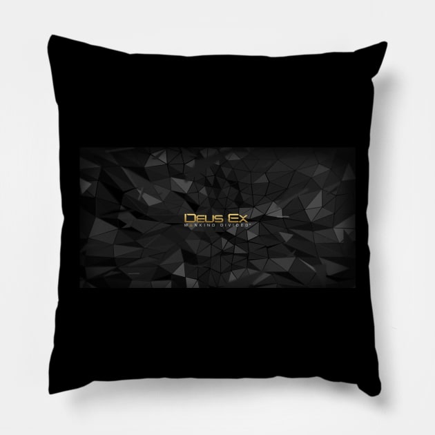 deus ex mankind divided Pillow by ilvms