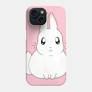 Cute White Bunny Rabbit Phone Case